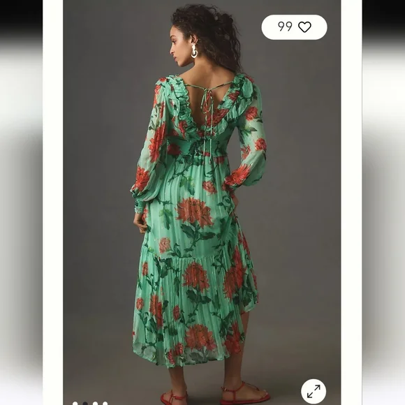 Anthropologie‎ floral dress - Picture 2 of 10